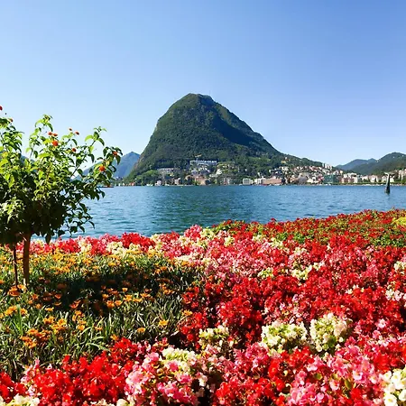 Family - Casa Nido With Panoramicterrace - Happy Ferienhaus Lugano