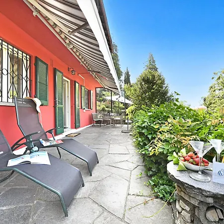 Family - Casa Nido With Panoramicterrace - Happy Ferienhaus Lugano